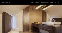 Desktop Screenshot of distrade.ch